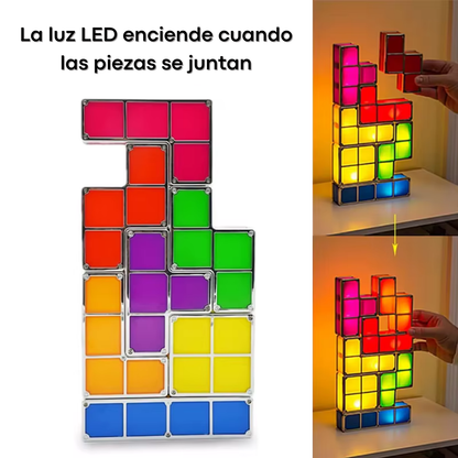 Lampara modular estilo TETRlS